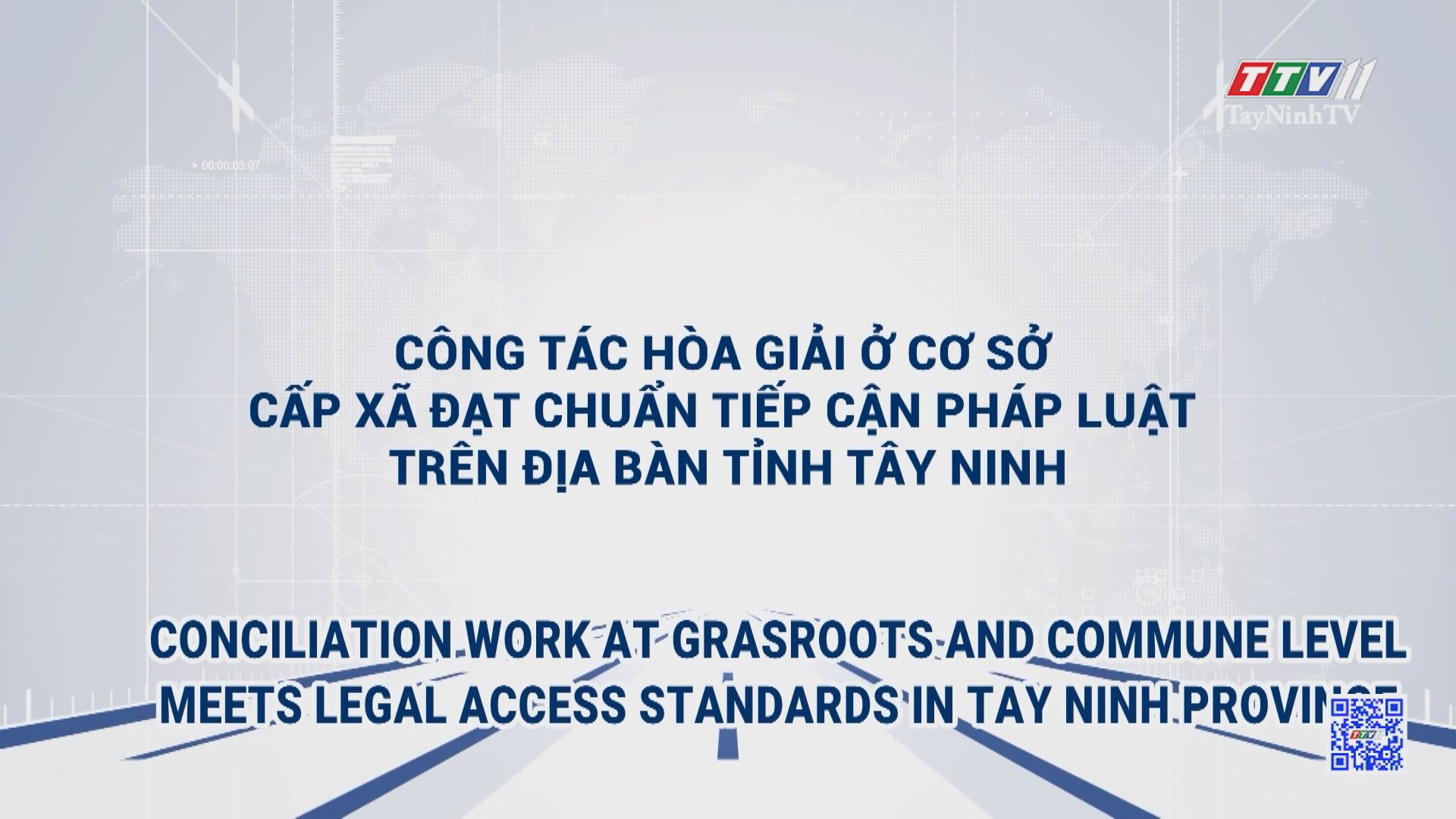 Conciliation work at grasrootsand commune level meets legal access standards in Tay Ninh province | POLICY COMMUNICATION | TayNinhTVToday